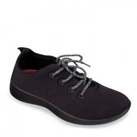 5001-T77-P149 fekete, női szabadidő cipő, 37-42